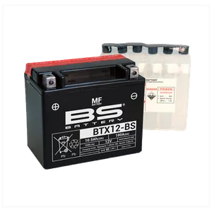Batería para Moto BS MF BTX12-BS FZR600 DL650 KLE650